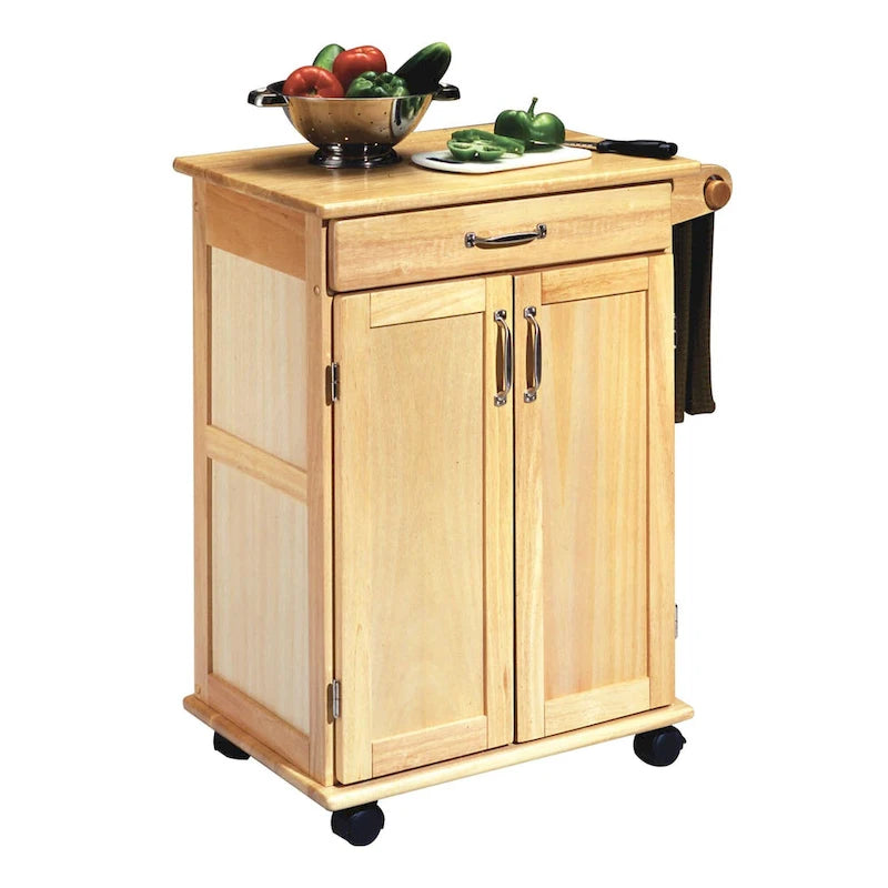 Desserte de cuisine marron - 29 po x 19 po x 34 po