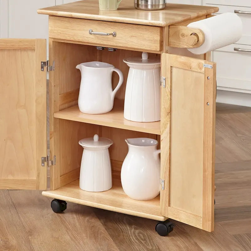 Desserte de cuisine marron - 29 po x 19 po x 34 po