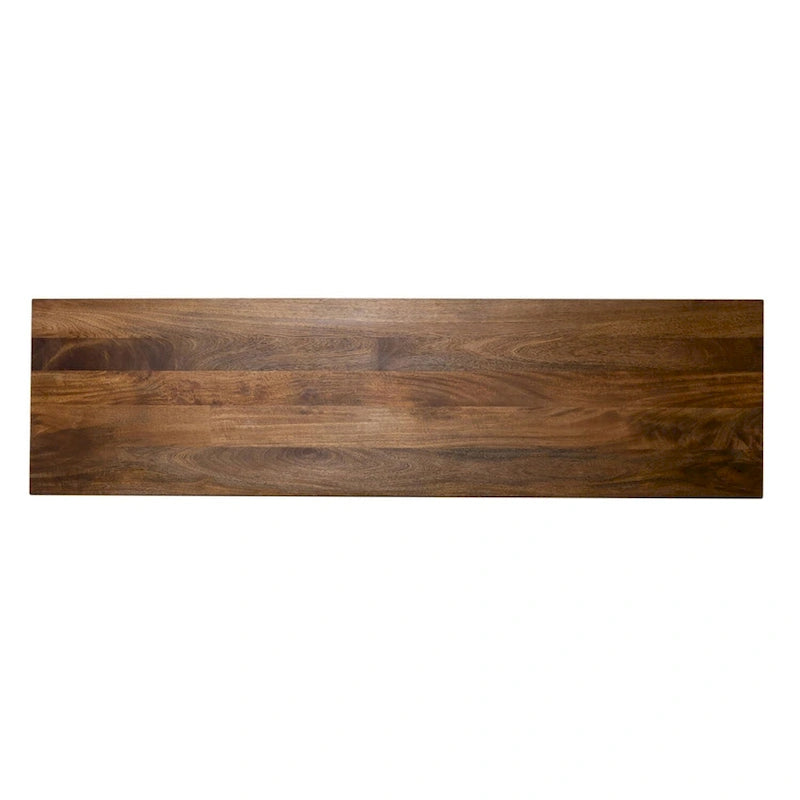 Meuble TV d'appoint Marisol miel vieilli 4 portes de 188 cm