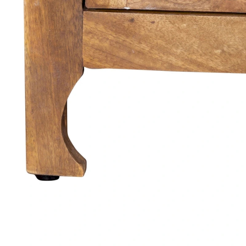 Meuble TV d'appoint Marisol miel vieilli 4 portes de 188 cm