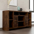 Meuble TV Bridgevine Home Sausalito de 162,5 cm pour téléviseurs jusqu'à 70 pouces, aucun assemblage requis