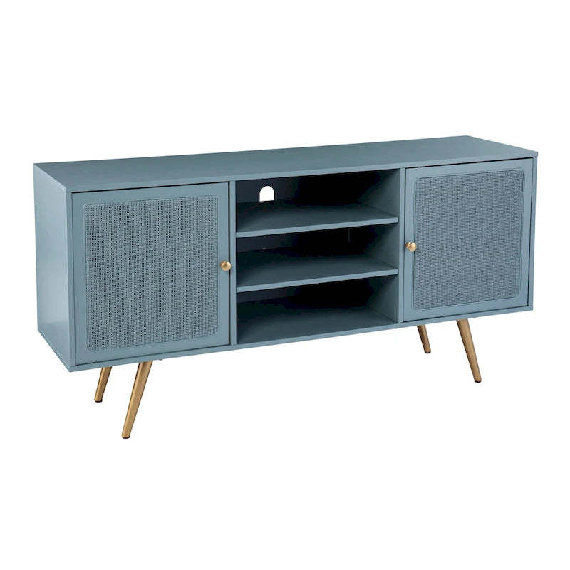 Meuble TV multimédia de style transitionnel Ainsworth de SEI Furniture, pour téléviseurs jusqu'à 56 pouces