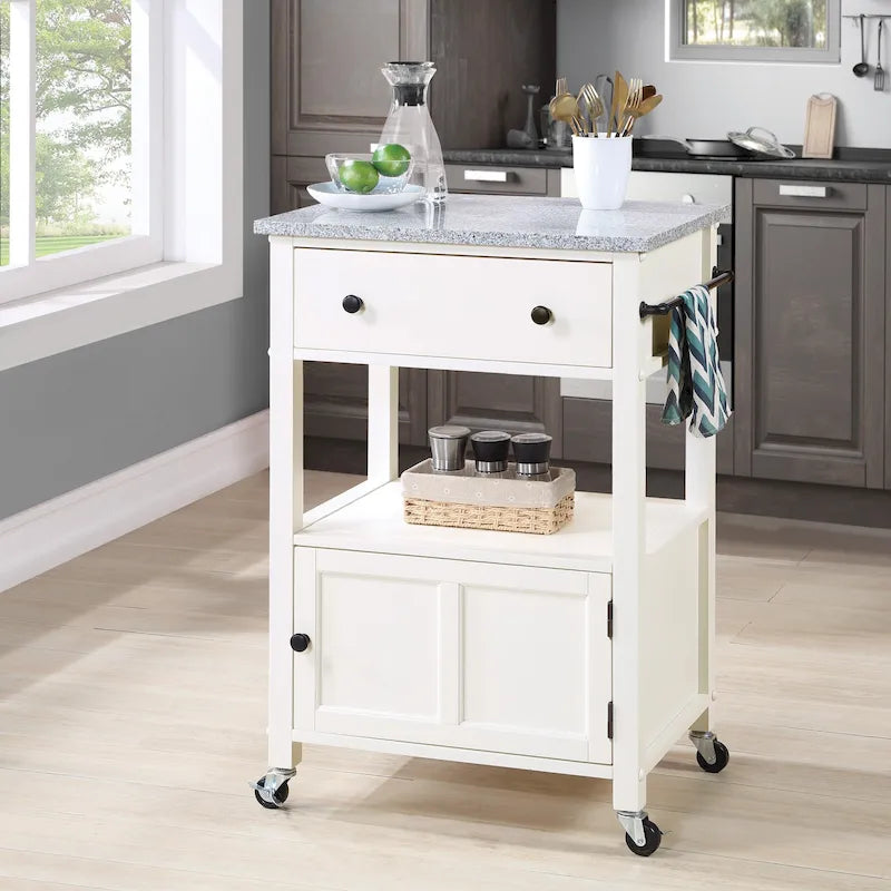 Dessertes de cuisine Fairfax avec plateau en granite