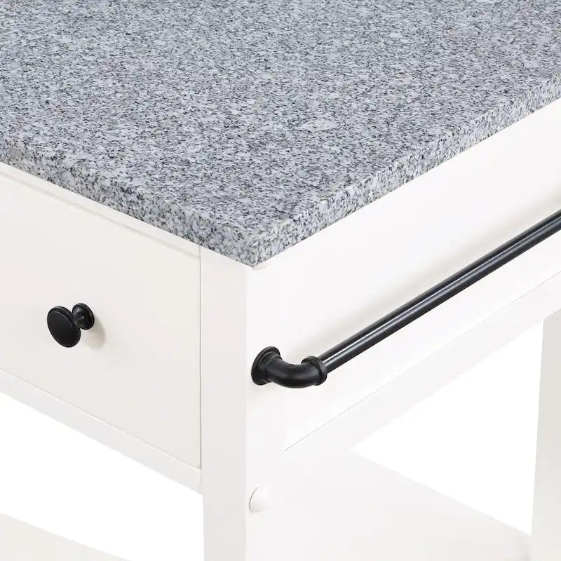 Dessertes de cuisine Fairfax avec plateau en granite