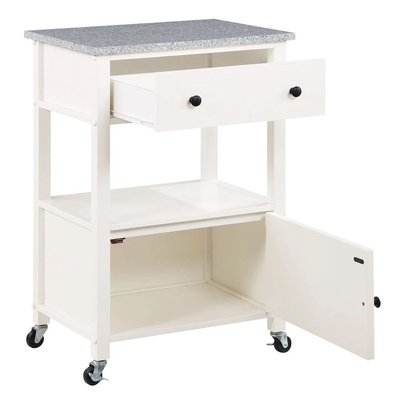 Dessertes de cuisine Fairfax avec plateau en granite