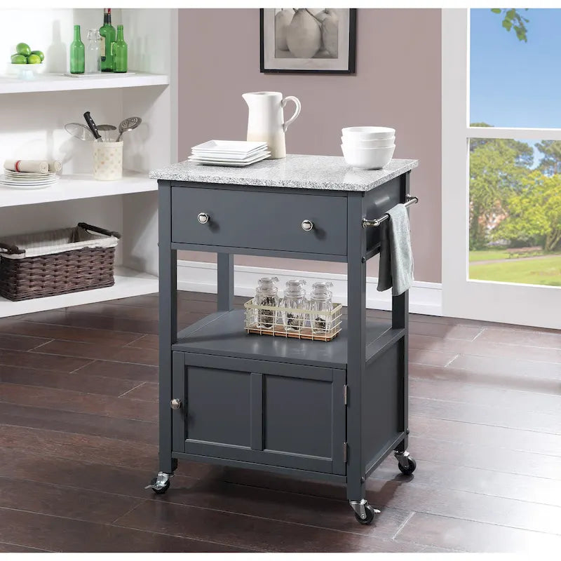 Dessertes de cuisine Fairfax avec plateau en granite