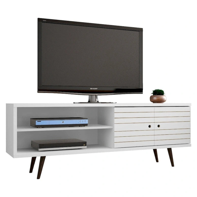 Manhattan Comfort Sortland Meuble TV console moderne en bois