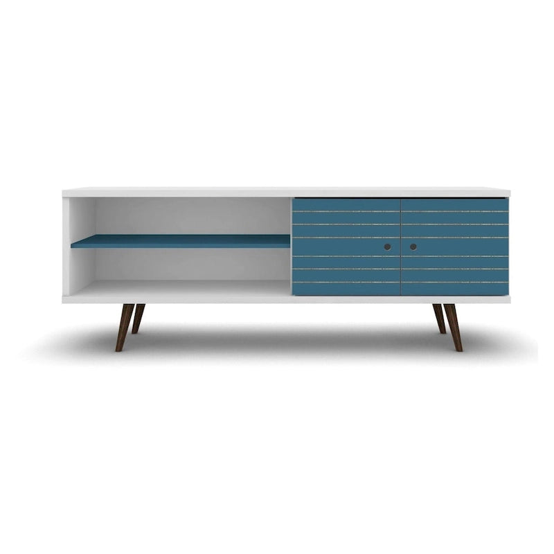 Manhattan Comfort Sortland Meuble TV console moderne en bois
