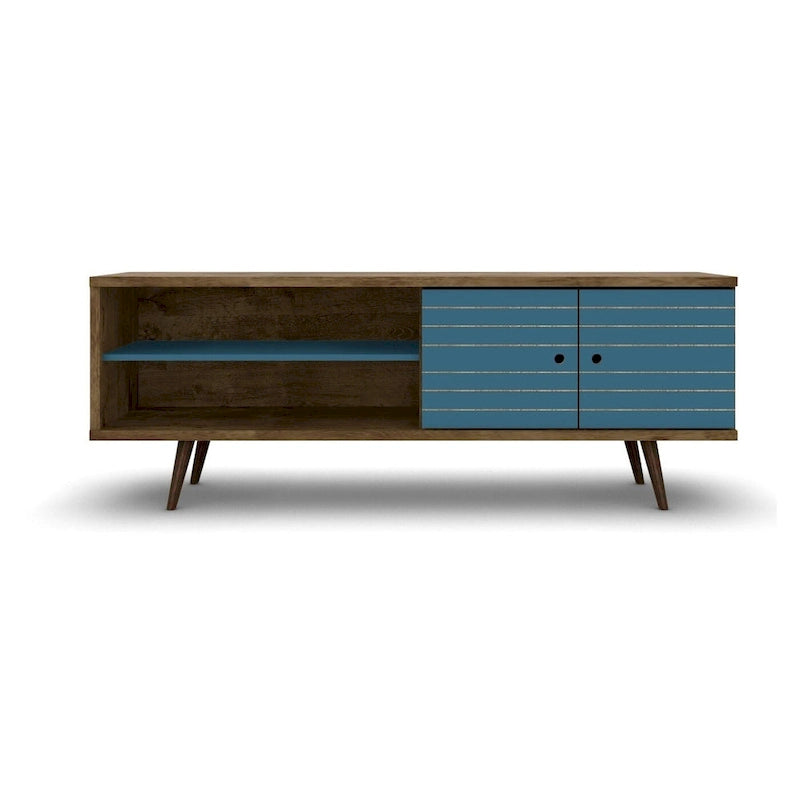 Manhattan Comfort Sortland Meuble TV console moderne en bois