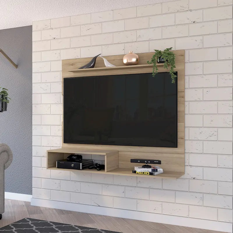 Meuble TV mural flottant FM Furniture Cabos pour téléviseurs jusqu'à 55 pouces