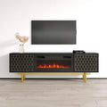 Meuble TV pour cheminée Karp BL-EF