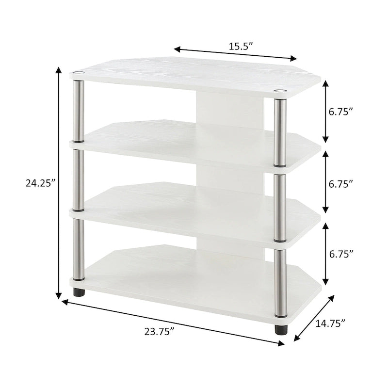 Meuble TV d'angle Designs2Go de Convenience Concepts pour téléviseurs jusqu'à 29 pouces