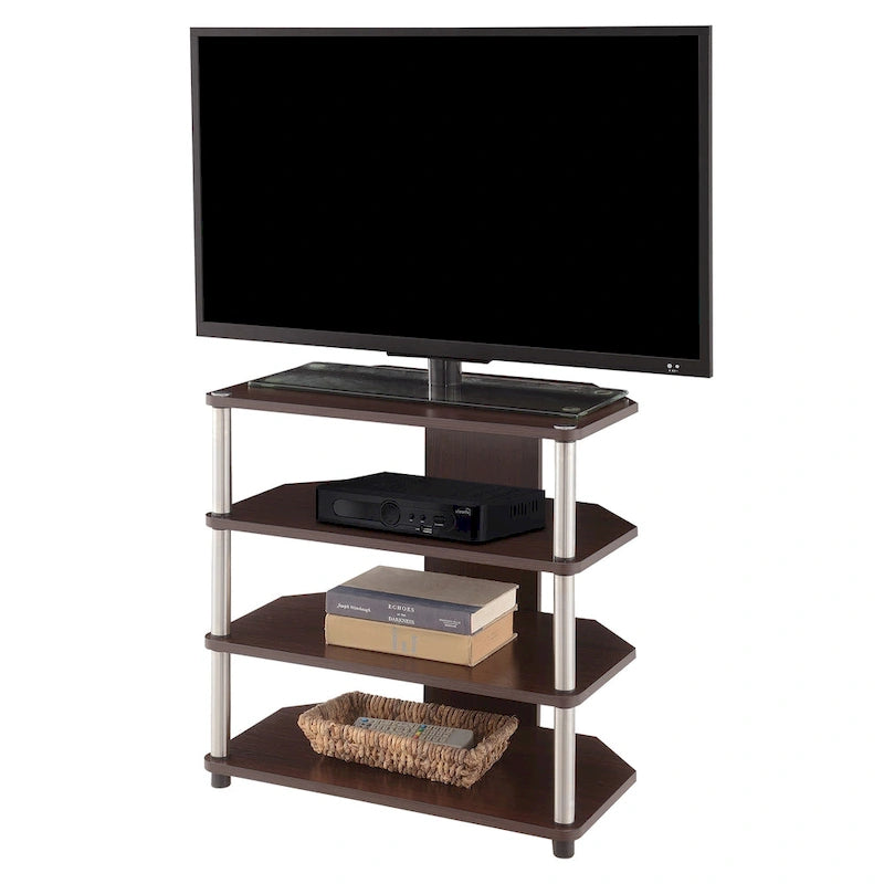 Meuble TV d'angle Designs2Go de Convenience Concepts pour téléviseurs jusqu'à 29 pouces