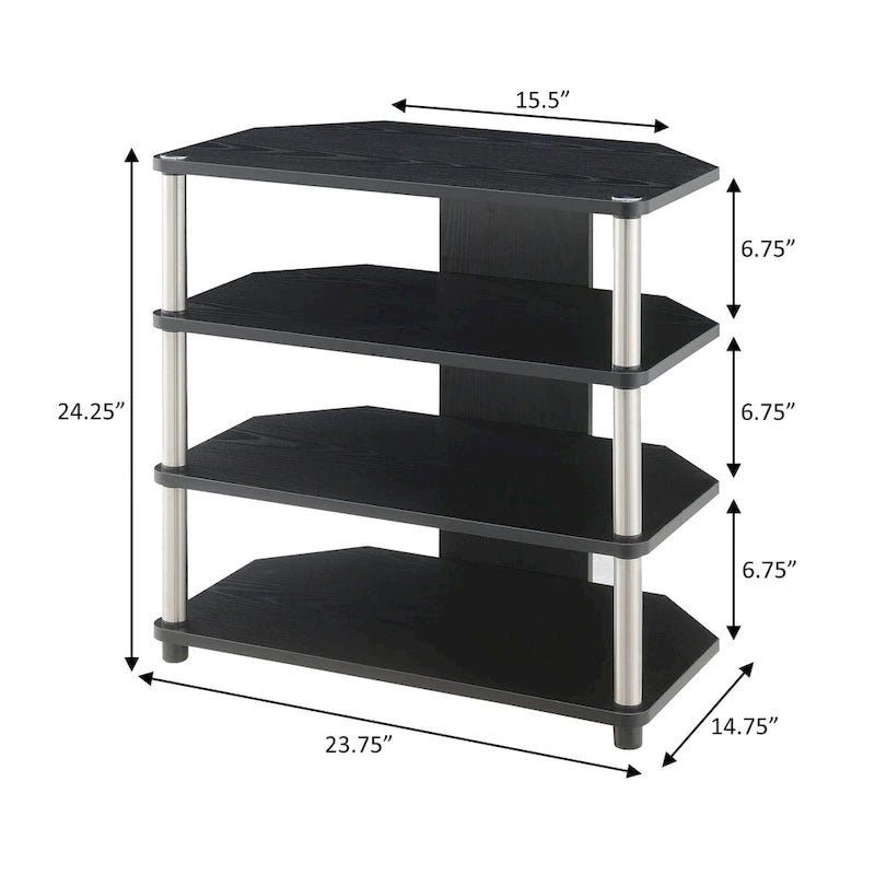 Meuble TV d'angle Designs2Go de Convenience Concepts pour téléviseurs jusqu'à 29 pouces