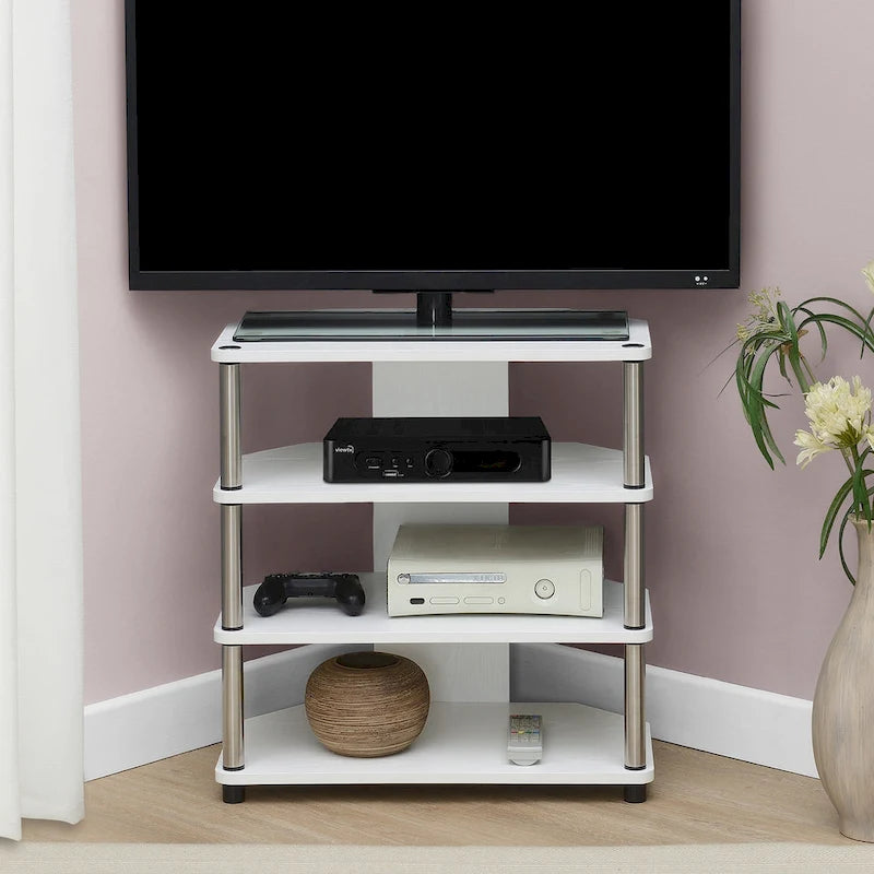 Meuble TV d'angle Designs2Go de Convenience Concepts pour téléviseurs jusqu'à 29 pouces