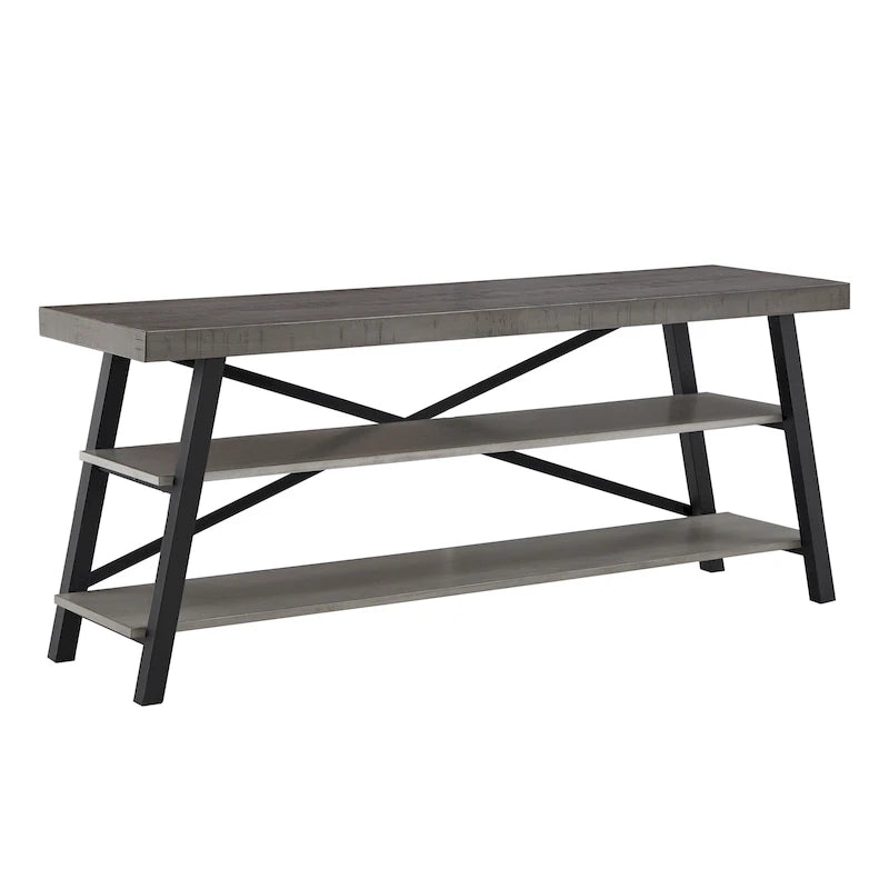 Meuble TV Bryson Rustic X-Base 152 cm par iNSPIRE Q Classic