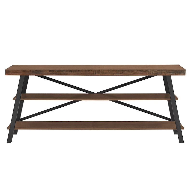 Meuble TV Bryson Rustic X-Base 152 cm par iNSPIRE Q Classic