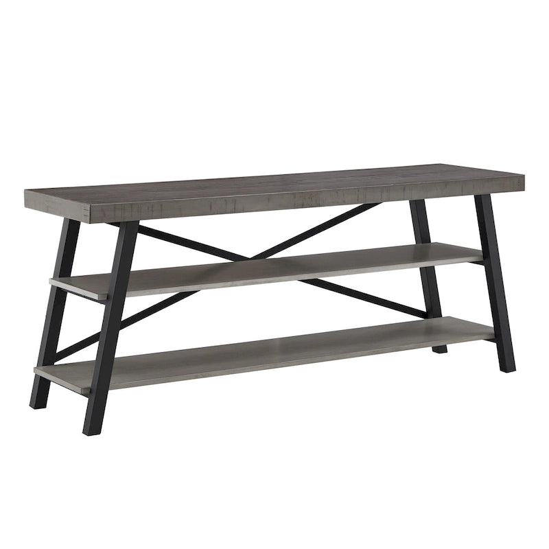 Meuble TV Bryson Rustic X-Base 152 cm par iNSPIRE Q Classic