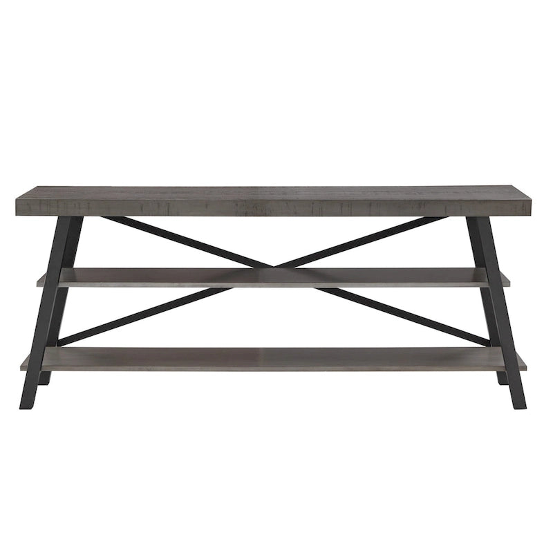 Meuble TV Bryson Rustic X-Base 152 cm par iNSPIRE Q Classic