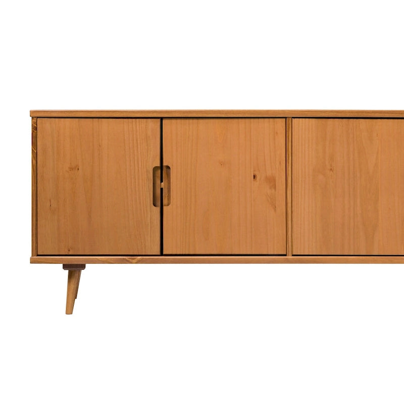 Meuble TV en bois massif moderne Mid-Century Middlebrook