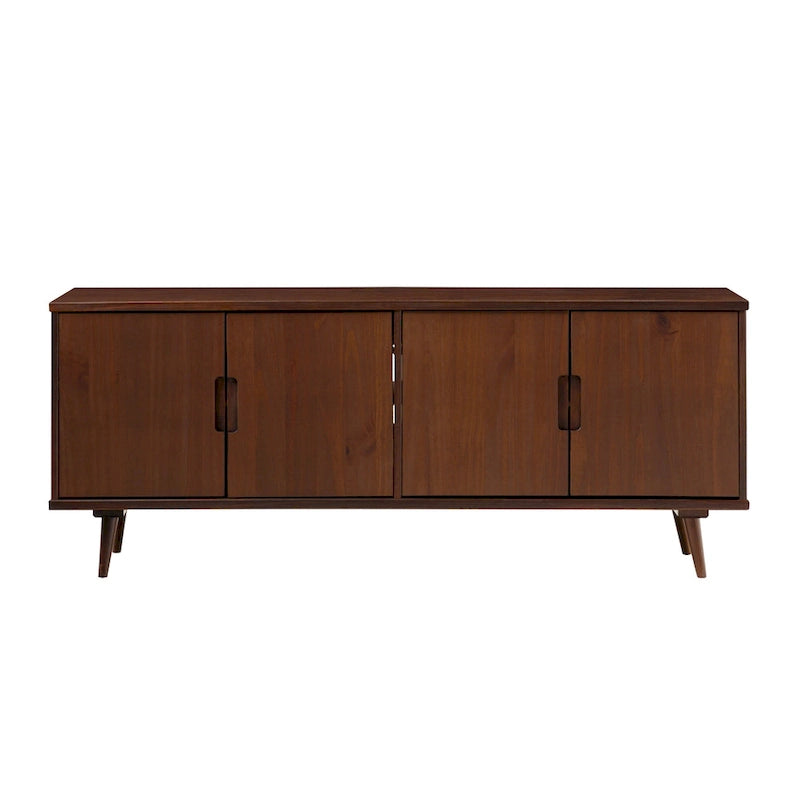 Meuble TV en bois massif moderne Mid-Century Middlebrook