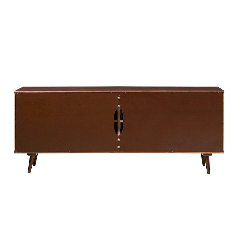 Meuble TV en bois massif moderne Mid-Century Middlebrook