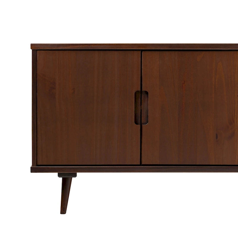 Meuble TV en bois massif moderne Mid-Century Middlebrook
