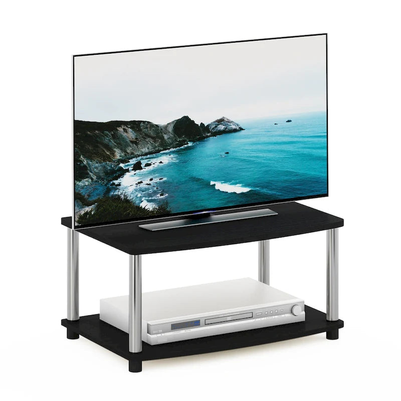 Meubles TV surélevés Furinno Turn-N-Tube sans outils à 2 niveaux