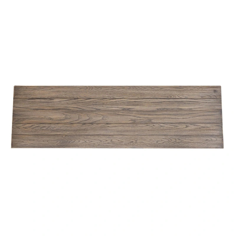 Meuble TV carrelé blanc antique de 56 pouces Heartland Antique White Tobacco