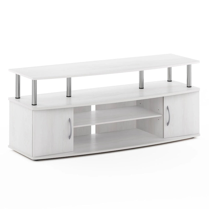 Meuble TV grand format Furinno JAYA pour téléviseurs jusqu'à 55 pouces