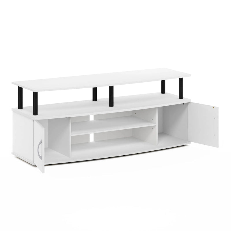 Meuble TV grand format Furinno JAYA pour téléviseurs jusqu'à 55 pouces