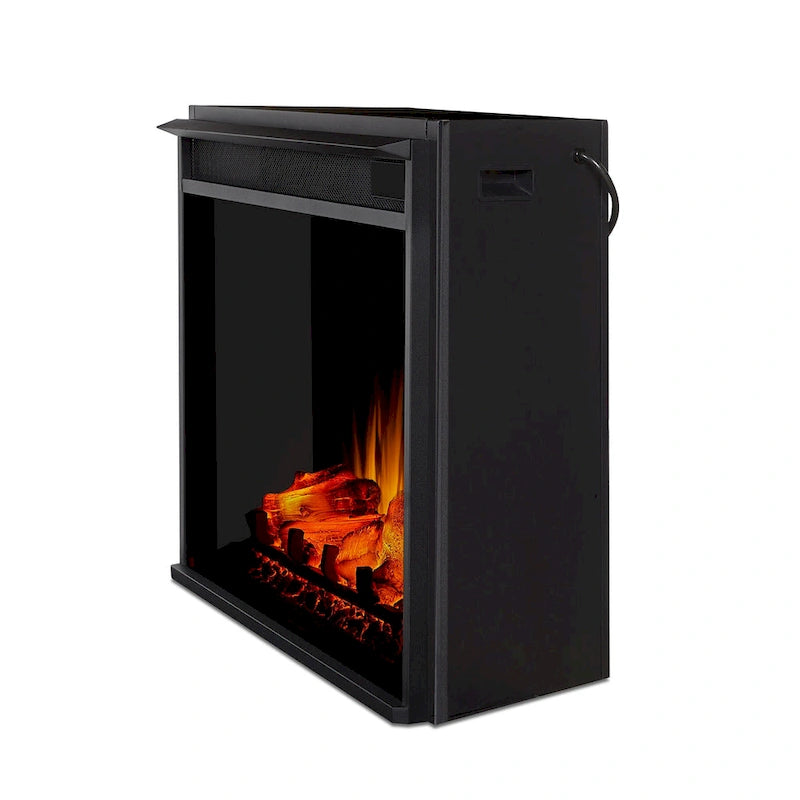 Cheminée électrique Ashton 93 Grand Media blanche de Real Flame