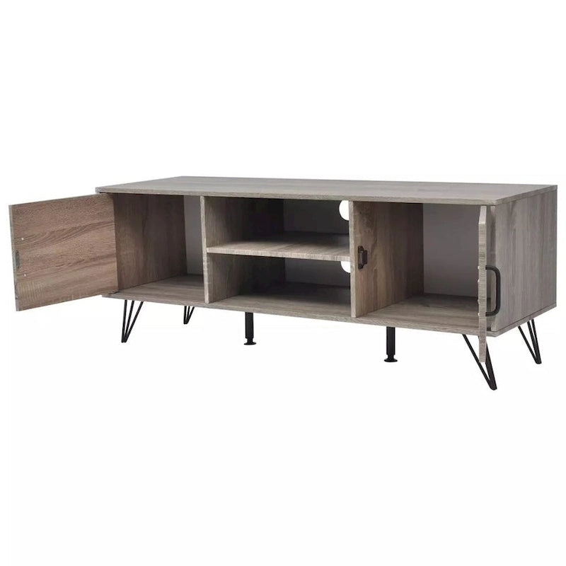 Meuble TV vidaXL 47,2x15,7x17,7 Gris