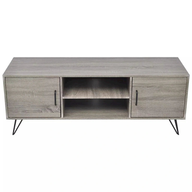 Meuble TV vidaXL 47,2x15,7x17,7 Gris