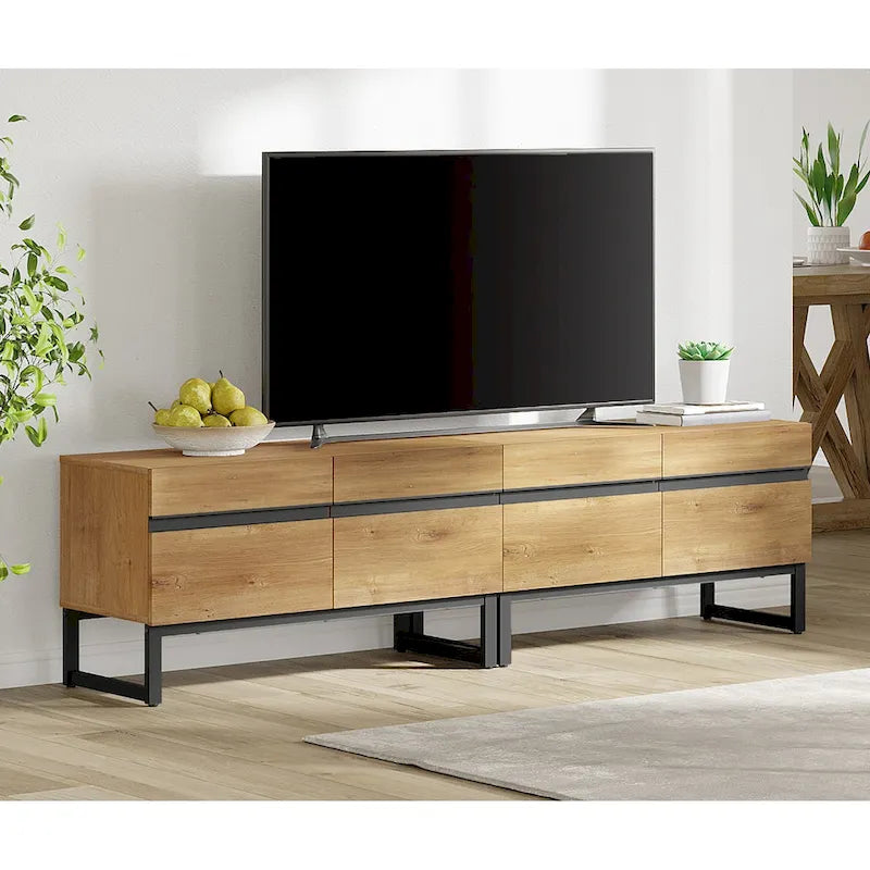 Meuble TV moderne pour téléviseurs jusqu'à 75 pouces