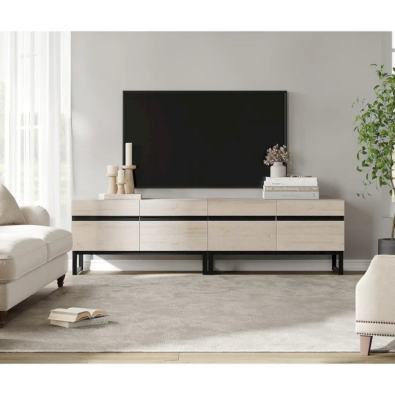Meuble TV moderne pour téléviseurs jusqu'à 75 pouces
