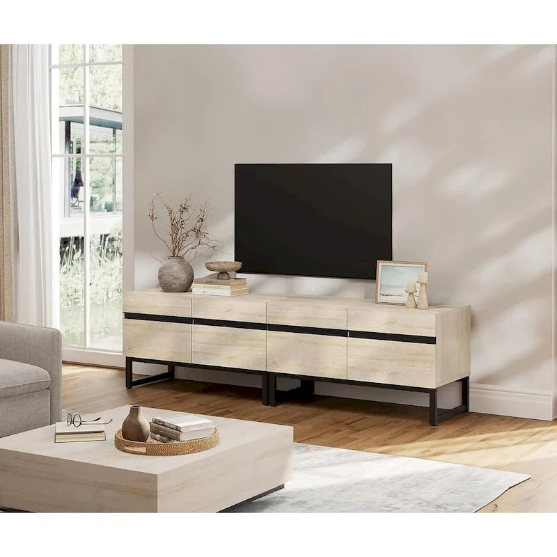 Meuble TV moderne pour téléviseurs jusqu'à 75 pouces