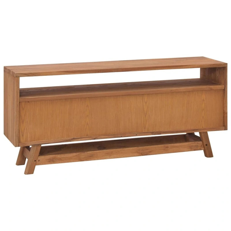 Meuble TV vidaXL 43,3x11,8x19,7 Bois de teck massif - 43,3 x 11,8 x 19,7 - 43,3 x 11,8 x 19,7