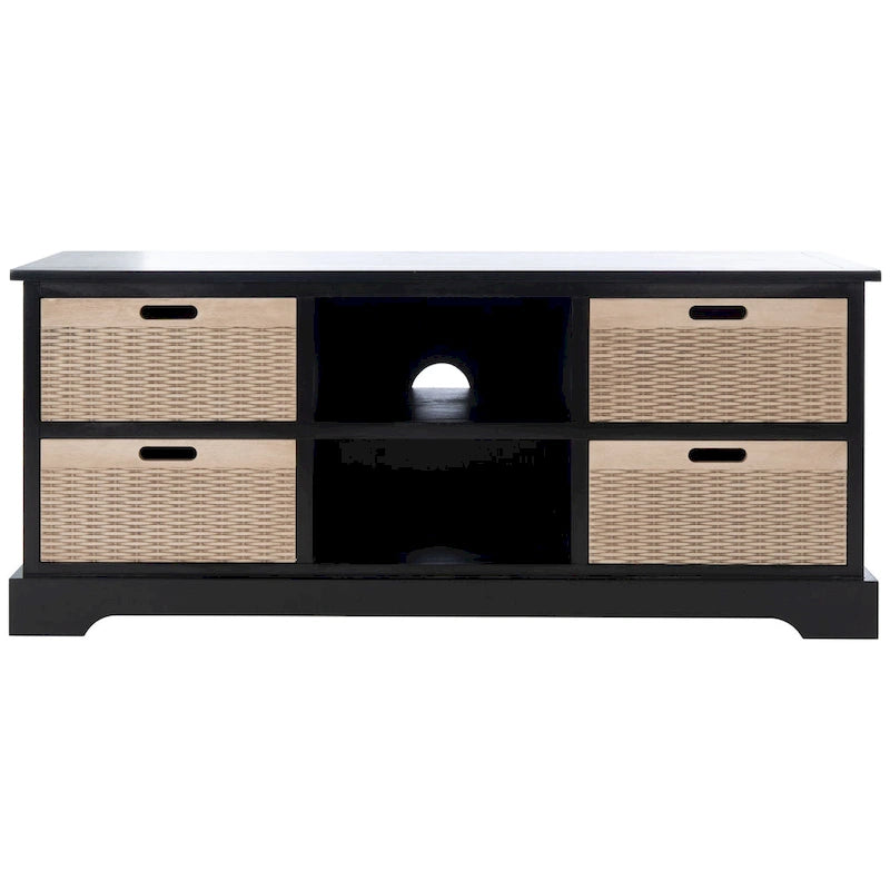Meuble TV avec rangement Britni de SAFAVIEH - 47,3 l x 15,8 L x 20 H - 47Wx16Px20H