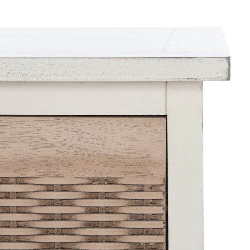 Meuble TV avec rangement Britni de SAFAVIEH - 47,3 l x 15,8 L x 20 H - 47Wx16Px20H