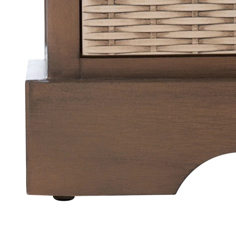 Meuble TV avec rangement Britni de SAFAVIEH - 47,3 l x 15,8 L x 20 H - 47Wx16Px20H