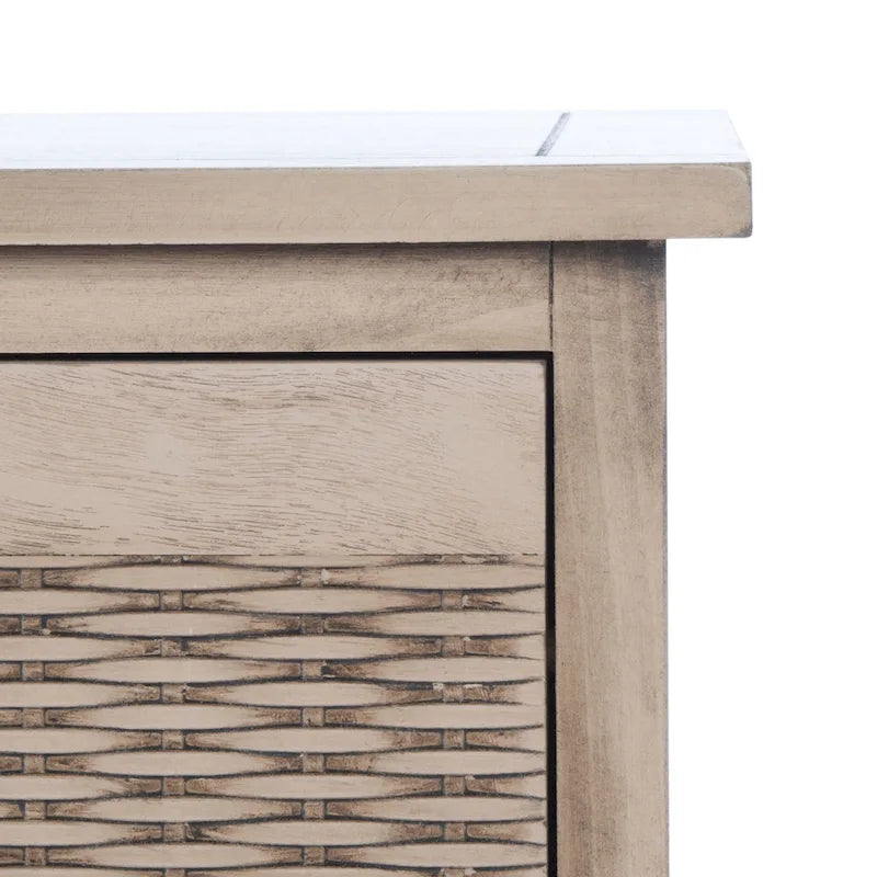 Meuble TV avec rangement Britni de SAFAVIEH - 47,3 l x 15,8 L x 20 H - 47Wx16Px20H