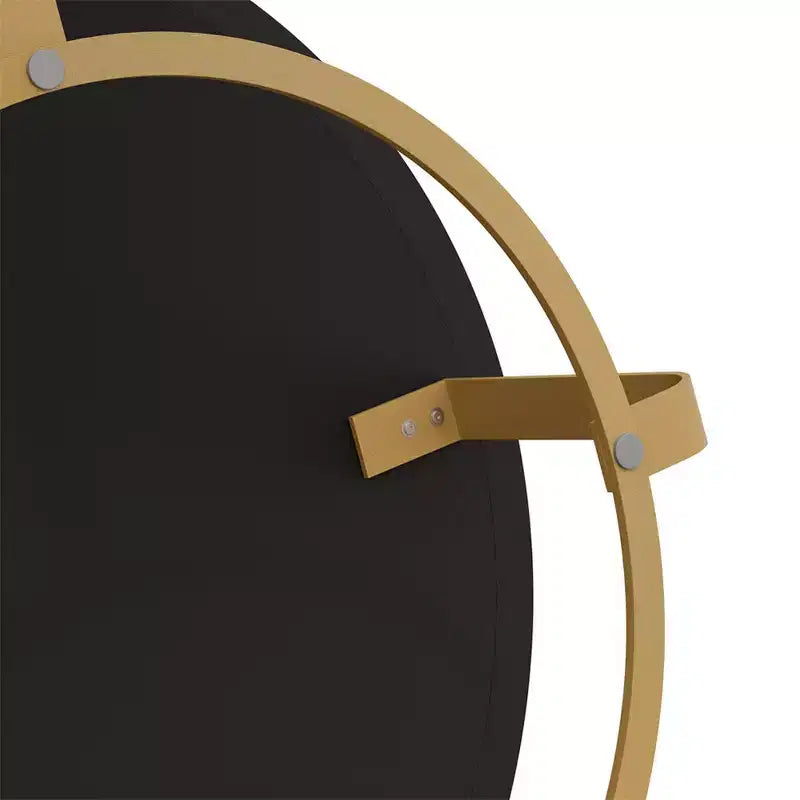 Table basse ronde moderne – Dessus en bois de pin sculpté et pieds en métal, 80 cm