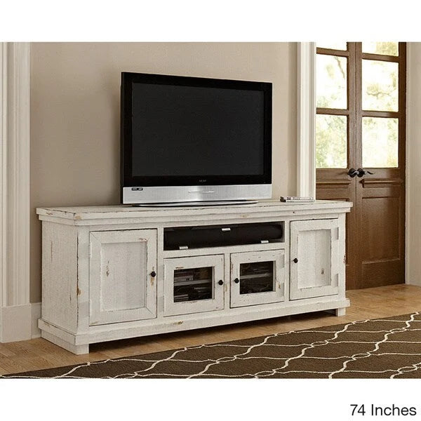 Collection de meubles de divertissement Willow Blanc vieilli