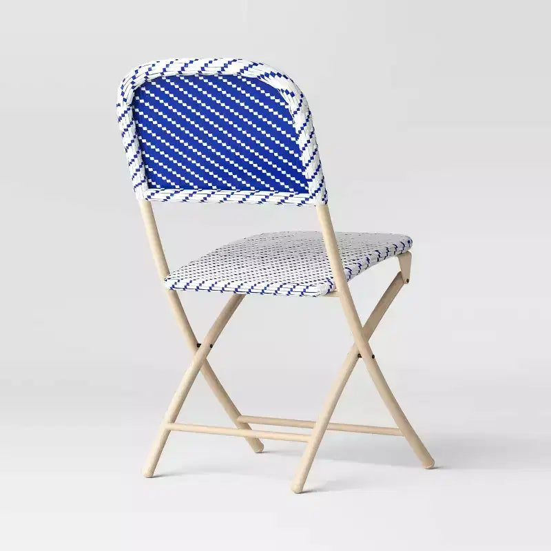 Chaises pliantes de salle à manger d'extérieur pour café français, couleur beige - Threshold