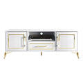 Meuble TV contemporain CraftPorch blanc - n/a