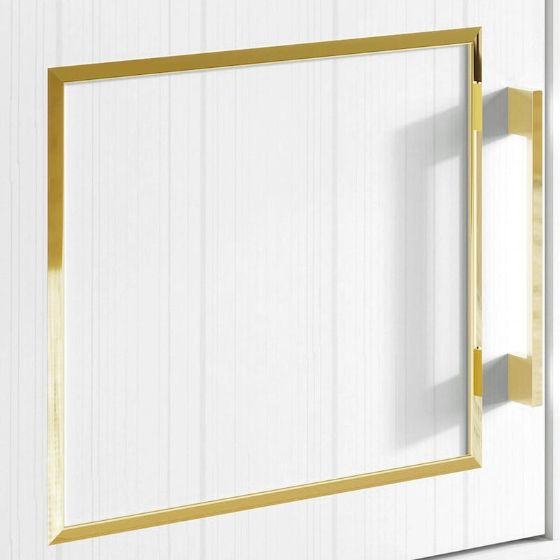 Meuble TV contemporain CraftPorch blanc - n/a