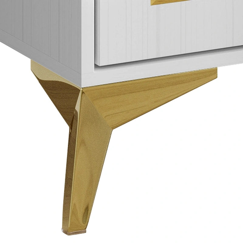 Meuble TV contemporain CraftPorch blanc - n/a