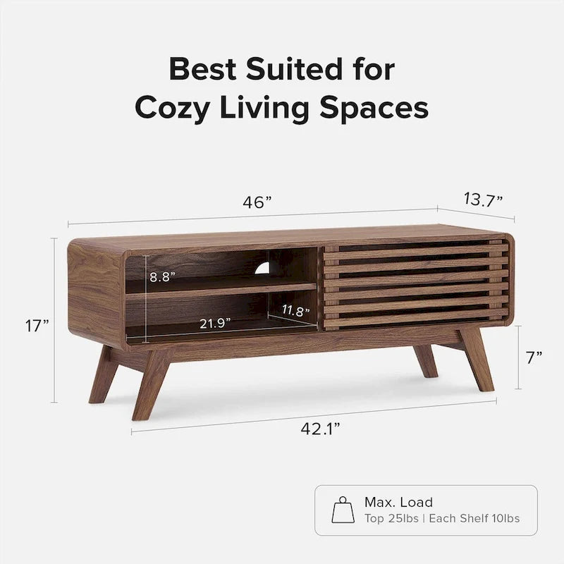 Meuble TV Mopio Ensley 46 Mid-Century Modern