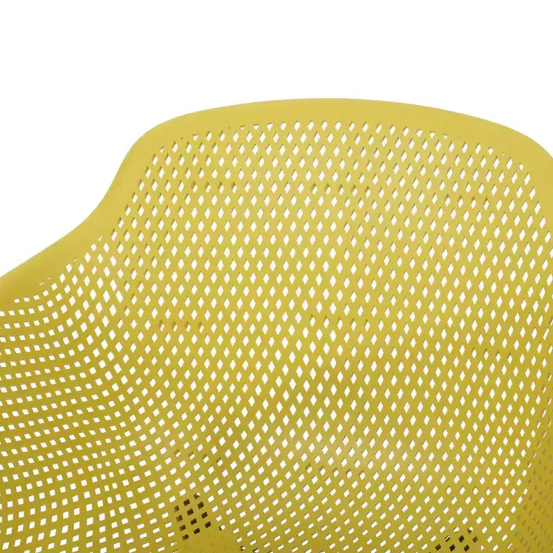 Christopher Knight Home Lotus Chaises de salle à manger modernes d'extérieur en plastique polypropylène (lot de 2)